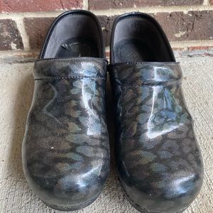 Dansko Cheetah Clogs